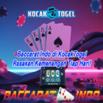 Baccarat Indo di KocakTogel, Rasakan Kemenangan Tiap Hari!